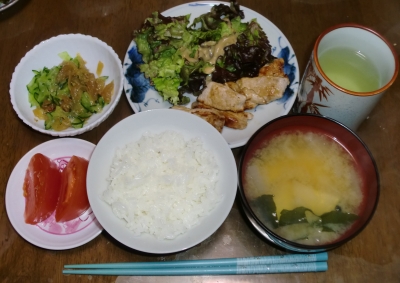 毎日、低カロリーな晩ご飯を!(1.12〜1.18)