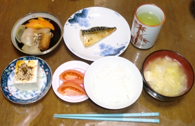 毎日、低カロリーな晩ご飯を!(1.19〜1.25)