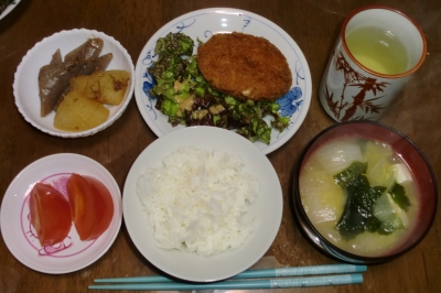 毎日、低カロリーな晩ご飯を!(1.26〜2.1)
