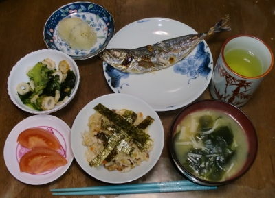 毎日、低カロリーな晩ご飯を!(1.26〜2.1)