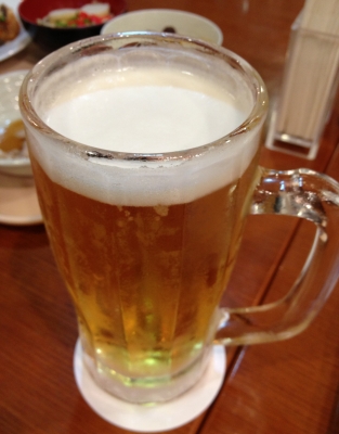 1日目の最後は喜瀬ビーチパレスで美味しい食事を