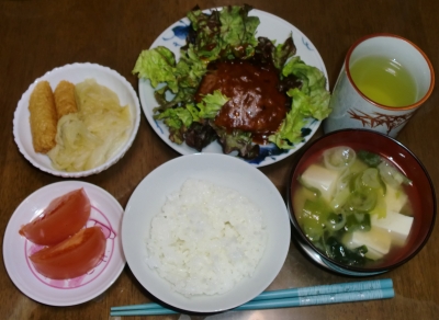 毎日、低カロリーな晩ご飯を!(2.2〜2.8)
