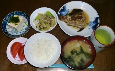 毎日、低カロリーな晩ご飯を!(3.2〜3.8)