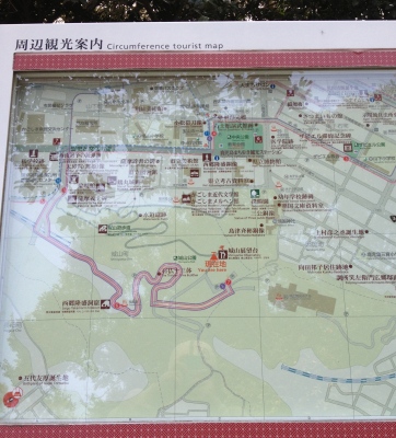 鹿児島市内観光で最初に行ったのは城山展望台と西郷洞窟でした