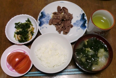 毎日、低カロリーな晩ご飯を!(3.23〜3.29)