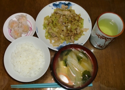 毎日、低カロリーな晩ご飯を!(3.23〜3.29)