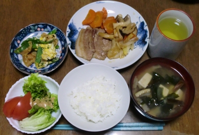 毎日、低カロリーな晩ご飯を!(4.6〜4.12)
