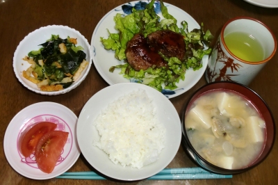 毎日、低カロリーな晩ご飯を!(4.6〜4.12)