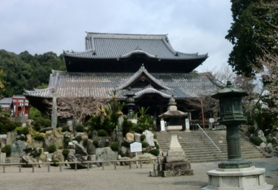 根来寺を車窓見学後に粉河寺へ行きました