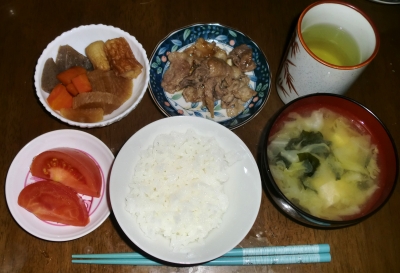 毎日、低カロリーな晩ご飯を!(4.13〜4.19)