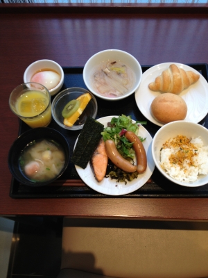 天然温泉 六花の湯 ドーミーイン熊本で朝食