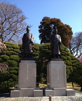熊本での最終目的地の水前寺公園へ行きました