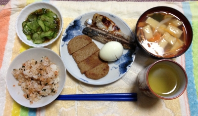 毎日、低カロリーな晩ご飯を!(4.27〜5.3)