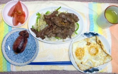 毎日、低カロリーな晩ご飯を!(4.27〜5.3)