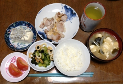 毎日、低カロリーな晩ご飯を!(5.11〜5.17)