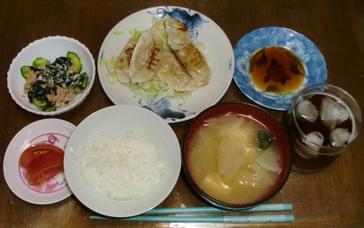 毎日、低カロリーな晩ご飯を!(6.1〜6.7)