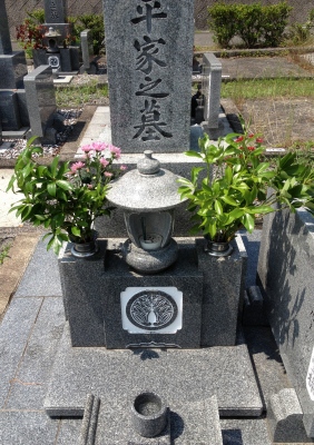 月命日でお墓参り、晴れていて清々しい気持ちとなりました