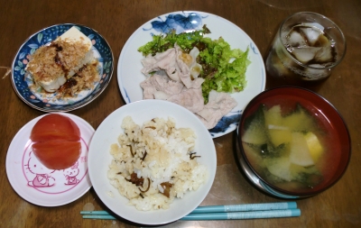 毎日、低カロリーな晩ご飯を!(6.22〜6.28)
