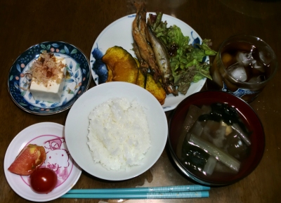 毎日、低カロリーな晩ご飯を!(6.29〜7.5)