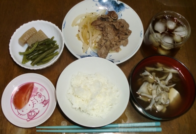 毎日、低カロリーな晩ご飯を!(6.29〜7.5)