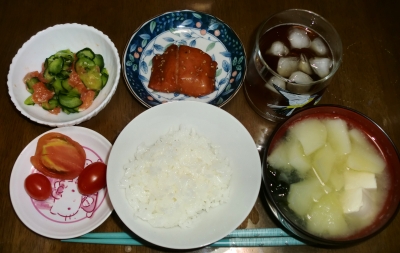 毎日、低カロリーな晩ご飯を!(6.29〜7.5)