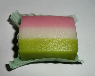 今日のおやつは「あわしま堂の七夕のお菓子」でした