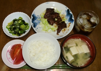 毎日、低カロリーな晩ご飯を!(7/13〜7.19)