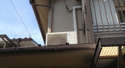 我が家のエアコンが壊れて修理手配中
