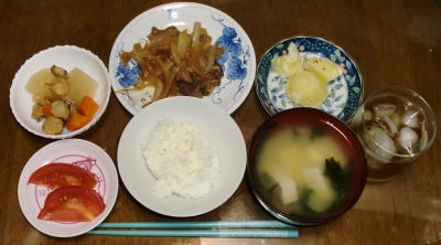 毎日、低カロリーな晩ご飯を!(8/3〜8.9)