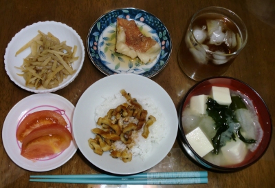 毎日、低カロリーな晩ご飯を!(8.3〜8.9)