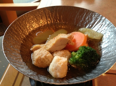 大谷山荘のお料理も絶品で美味しかったです