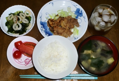 毎日、低カロリーな晩ご飯を!(8.10〜8.16)