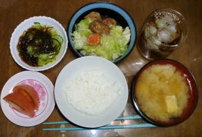 毎日、低カロリーな晩ご飯を!(8.17〜8.23)
