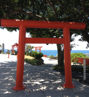 長崎鼻、龍宮神社を楽しみました