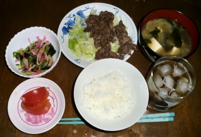 毎日、低カロリーな晩ご飯を!(8.24〜8.30)