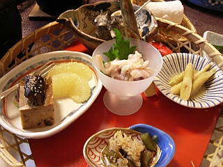 阿部旅館 夕飯1