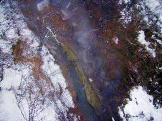 小安峡温泉 大噴湯