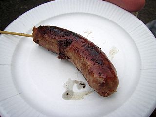 餅米入りソーセージ