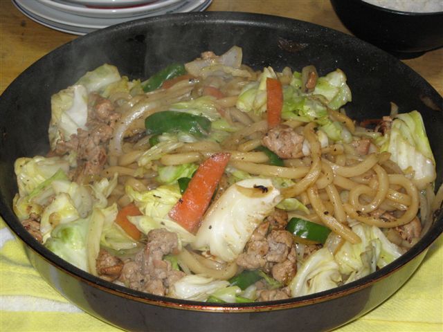 焼きうどーーーん