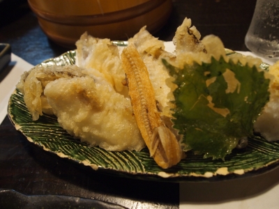 いたる 深海魚の天ぷら