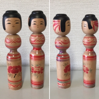伝統こけし 阿保六知秀工人 きいろ