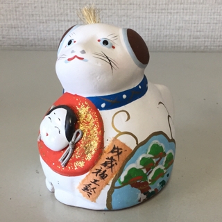 極上❤️御所人形 ぽってりお福さん。京都三年坂❤️丸山匠次作♡商売繁盛♡縁起物♡置物 極上❤️御所人形 ぽってりお福さん。京都三年坂❤️丸山匠次作