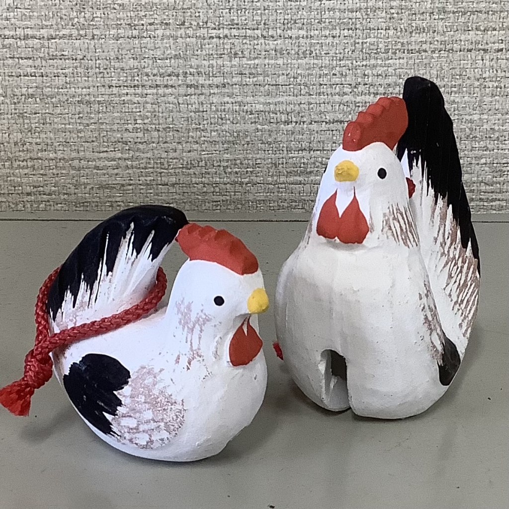 郷土玩具 廃絶 奈良井からくり 藤屋 にわとり 【公式通販】