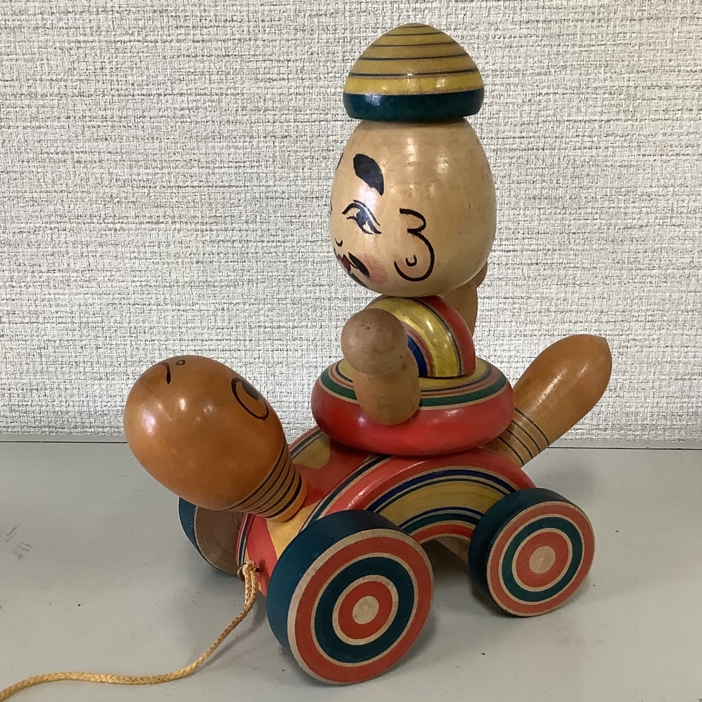 つたふみお フォルクスワーゲン からくり 木地玩具 郷土玩具 江戸独楽 こけし つたふみお フォルクスワーゲン からくり 木地玩具 郷土玩具