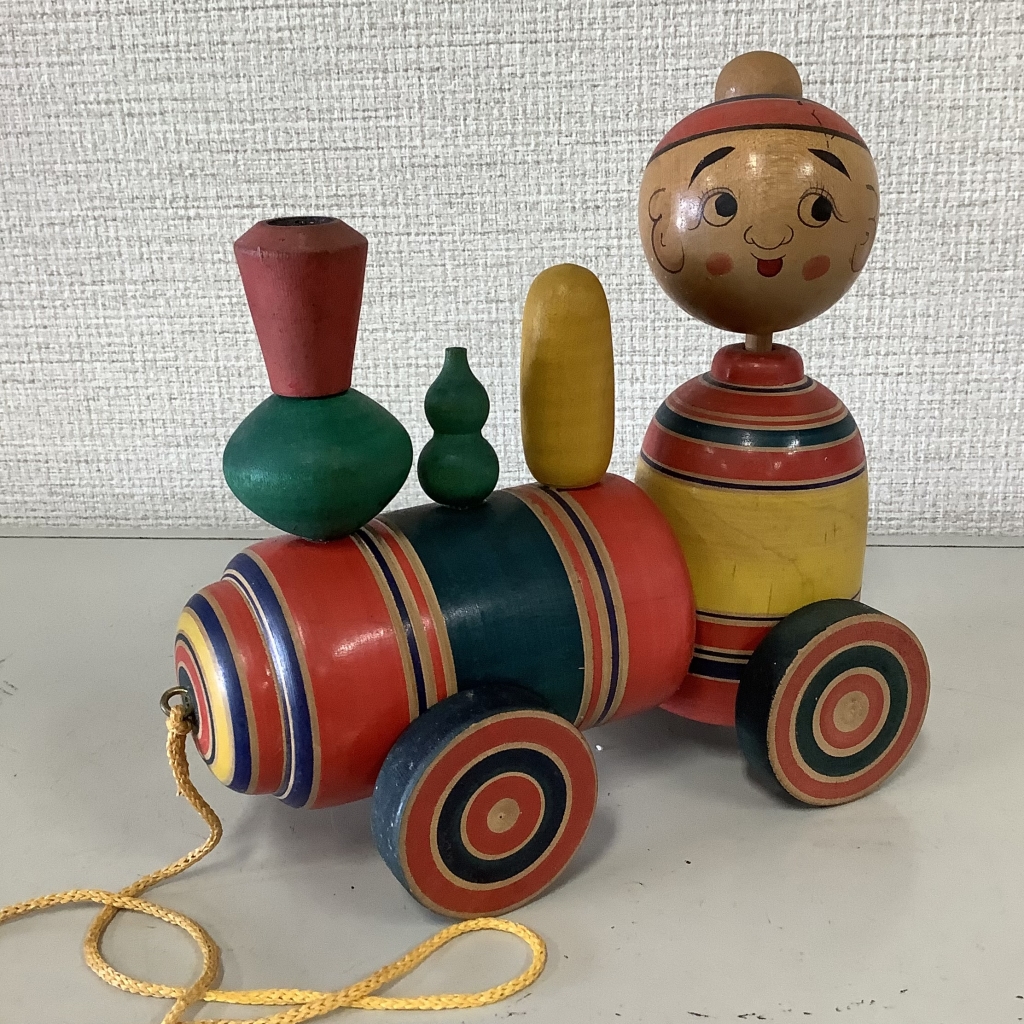 つたふみお フォルクスワーゲン からくり 木地玩具 郷土玩具 江戸独楽 こけし つたふみお フォルクスワーゲン からくり 木地玩具 郷土玩具