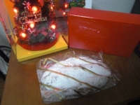 クリスマスのシュトーレン