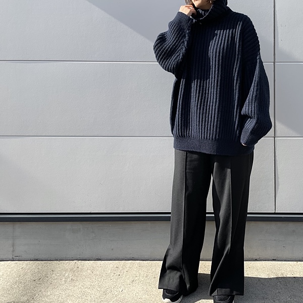 WMV」“AMPLUS TURTLENECK KNIT W” | fringe. F NEW ARRIVAL