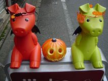 ハロウィンバージョンです。
