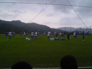 サンフレ練習観戦 ｉｎ 吉田サッカー公園 のりちゃん日記