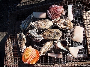 焼牡蠣